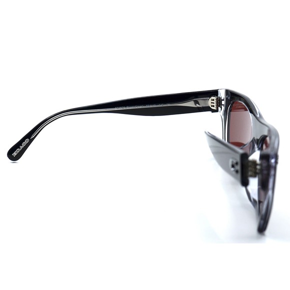 COACH HC8389U BLACK/CLEAR WINE WOMEN'S AUTHENTIC SUNGLASSES - Picture 8 of 9